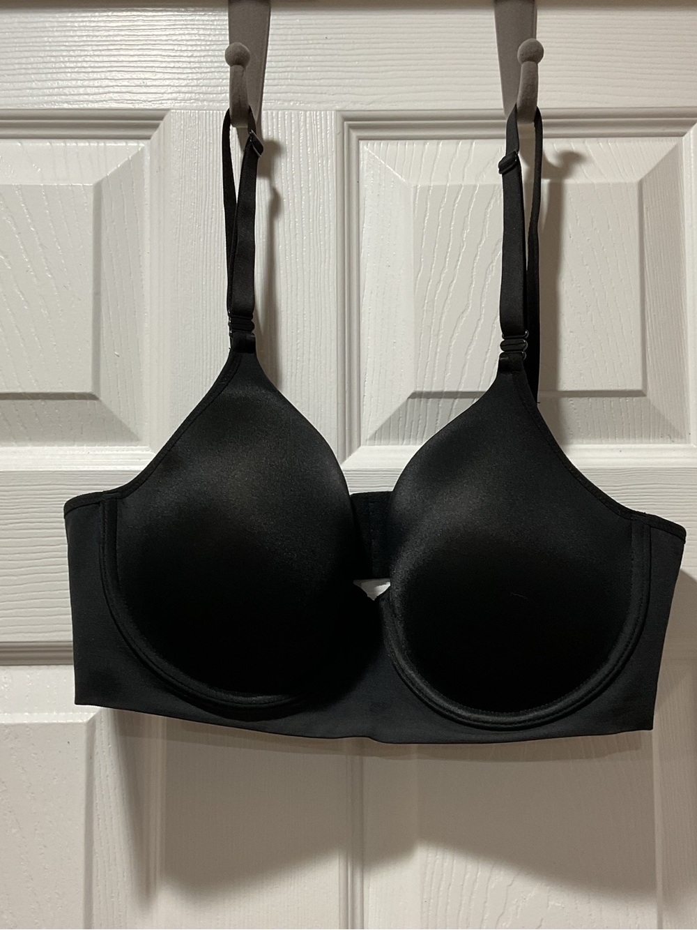 Warner's Black Smooth T-Shirt Bra
